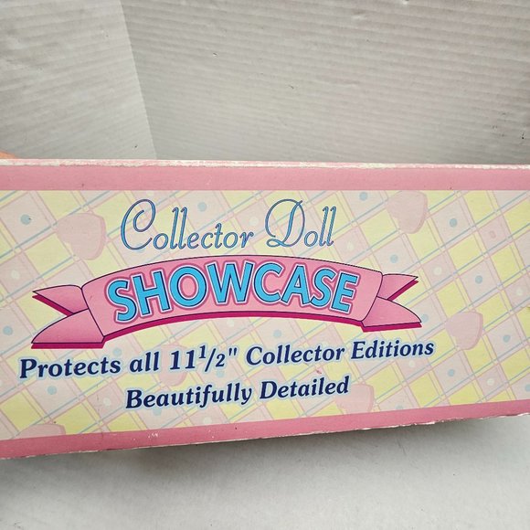 New Vintage 1997 90's Barbie Collector Edition Doll Showcase 15 X 4 X 11.5" - Picture 8 of 12